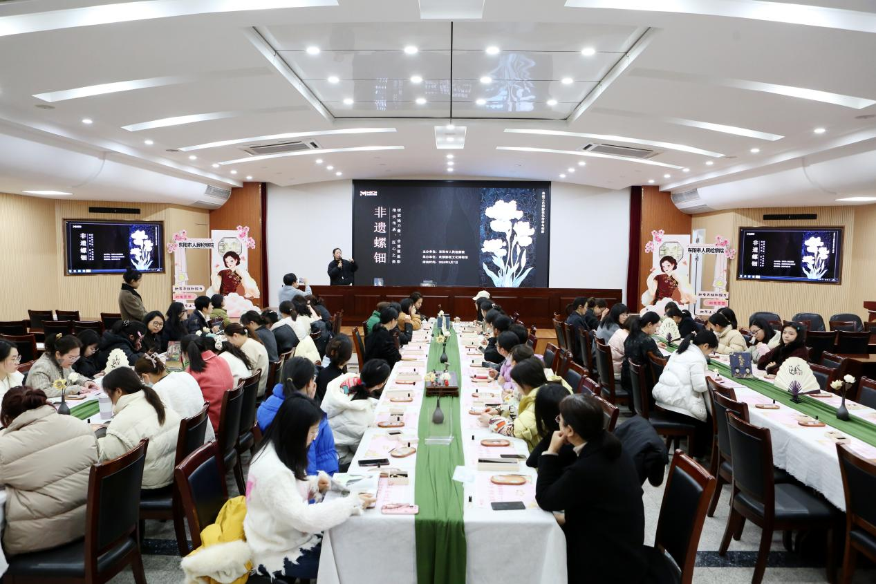 歡娛影視文化博物館助力東陽市人民檢察院“三八”婦女節活動